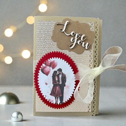 Картичка "Love you"