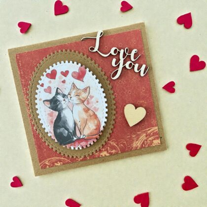 Картичка "Котки"